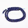 Natural Lapis Lazuli Beads Strands G-F460-30-2