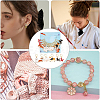 12Pcs 6 Style Alloy Enamel Dog Charms Locking Stitch Markers HJEW-PH01638-6