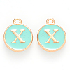 Golden Plated Alloy Enamel Charms LS-ENAM-S118-05X-1