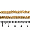 Electroplate Transparent Glass Beads Strands LS-EGLA-A035-T3mm-A04-4