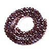 Electroplate Glass Beads Strands LS-EGLA-A044-T3mm-B13-3