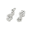SHEGRACE Brass Micro Pave Cubic Zirconia Pendants XGRQ3D432-469P-2