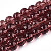 Transparent Glass Beads Strands GLAA-T032-T10mm-19-1