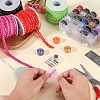 25M Metallic Yarn Lace Ribbons OCOR-GF0003-09H-4