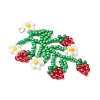 Seed Glass Beaded Big Pendants PALLOY-MZ00877-02-3