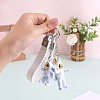 3Pcs Astronaut Keychain Cute Space Keychain for Backpack Wallet Car Keychain Decoration Children's Space Party Favors JX317A-4