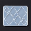 DIY Pendant Silicone Molds DIY-G065-01G-3