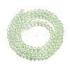 Transparent Baking Paint Glass Beads Strands DGLA-A034-T4mm-D10-2