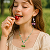 9Pcs 9 Colors Transparent Resin Pendants FIND-PH0026-92-5