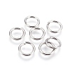 Tarnish Resistant 304 Stainless Steel Saw Cut Open Jump Rings STAS-P212-25P-10-1