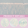 10 Yards Beading Sequins Polyester Tassel Ribbons SRIB-WH0026-12C-5