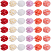 120Pcs 6 Colors Dyed Synthetic Coral Beads CORA-SC0001-28A-7