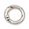 Alloy Spring Ring Clasps AL-CBAAE66-01P-1