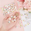 SUNNYCLUE 60Pcs 6 Styles Opaque Resin Cabochons RESI-SC0002-35-3