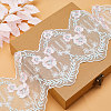 5Yards Polyester Flower Lace Trim Ribbon OCOR-GF0002-63-3