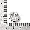 Tibetan Style Alloy Slide Charms Cabochon Settings LS-X-PALLOY-Q341-04AS-LF-4