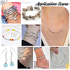 20Pcs 925 Sterling Silver Tube Beads STER-PH0001-80-6