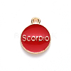 Alloy Enamel Pendants LS-ENAM-S124-01B-07L-3