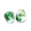 Transparent Glass Charms GLAA-O017-02C-2