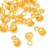 Brass Bead Tips X-KK-N0002-04G-2