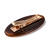 Oval with Word Love Resin Alligator Hair Clips PHAR-D015-01A-2