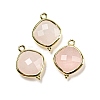 Natural Rose Quartz Pendants G-M431-12G-02-1