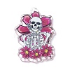 Halloween Printed Acrylic Pendants MACR-C016-06-2