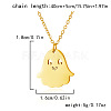 Halloween 304 Stainless Steel Laser Cut Pendant Necklaces FS-WG247A7-05-1
