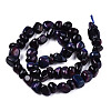 Natural Tiger Eye Beads Strands G-S374-003G-2