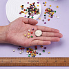 200Pcs 10 Colors Electroplate Glass Seed Beads SEED-CD0001-03B-5