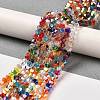 Transparent Electroplate Glass Beads Strands LS-EGLA-A039-T2mm-B29-4