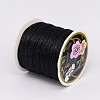 Nylon Satin Rattail Cords LW-K001-1mm-900-4