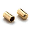 Brass Cord Ends KK-H759-34B-G-2