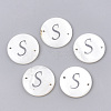 Freshwater Shell Links connectors SHEL-S274-22S-P-1