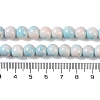 Baking Paint Glass Bead Strands GLAA-H031-01B-10-4