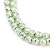Baking Paint Electroplated Synthetic Non-magnetic Hematite Beads Strands G-H072-A01-01D-3