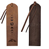 Cowhide Leather Labels AJEW-WH0386-0009-8