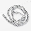 Electroplate Transparent Glass Beads Strands EGLA-A034-T3mm-M16-2