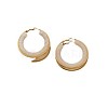 304 Stainless Steel Acrylic Hoop Earrings FS-WG57303-09-1