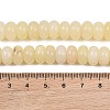Dyed Natural White Jade Beads Strands G-G107-A45-01-4