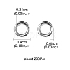 304 Stainless Steel Jump Rings STAS-YW0001-61A-3