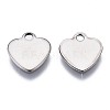 Non-Tarnish 201 Stainless Steel Charms STAS-R116-012D-P-3