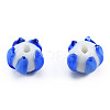 Handmade Lampwork Beads Strands LAMP-N021-44B-5