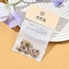 SHEGRACE Brass Micro Pave Cubic Zirconia Pendants XGRQ2O119-446E-G-6