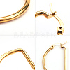 304 Stainless Steel Hoop Earrings EJEW-YW0001-02C-4