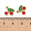 304 Stainless Steel Enamel Charms STAS-B100-06G-11-3