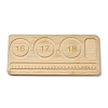 Rectangle Bamboo Bracelet Design Boards X1-AJEW-D057-01-1