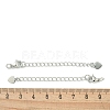 Rack Plating Brass Chain Extender LS-X-FIND-T071-14P-3