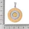 304 Stainless Steel Pendant STAS-U040-07GP-3