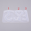 Keychain Silicone Molds DIY-WH0181-57-1